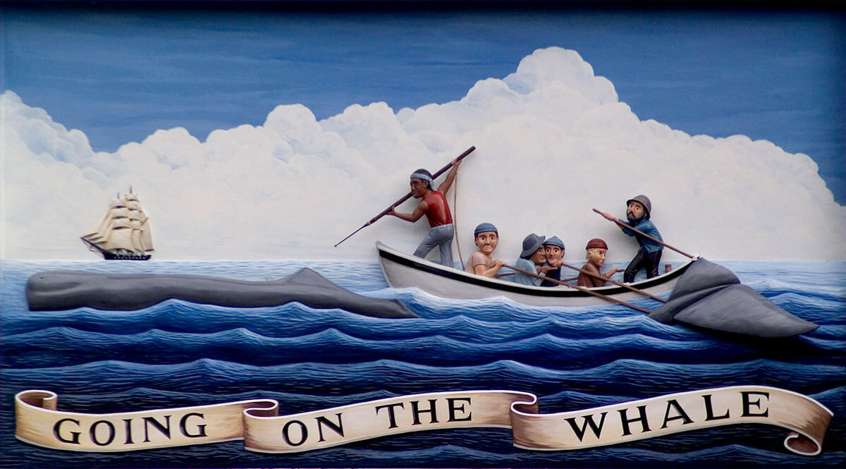 Going on the Whale.